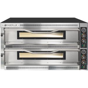 FABERLUK ΦΟΥΡΝΟΣ ΠΙΤΣΑΣ ΗΛΕΚΤΡΙΚΟΣ ΔΙΠΛΟΣ Φ36ΕΚ PIZZA HOTN26L NL2C6