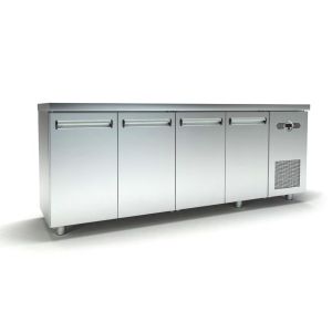 INOX DOBROS ΕΠΑΓΓΕΛΜΑΤΙΚΟ ΨΥΓΕΙΟ ΠΑΓΚΟΣ ΣΥΝΤΗΡΗΣΗ 60ΑΡΙ ΜΕ ΤΕΣΣΕΡΙΣ ΠΟΡΤΕΣ ΜΕ ΜΟΤΕΡ ΔΕΞΙΑ