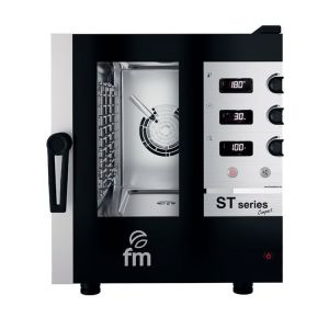 FM STC 411 Ε COMPACT ΗΛΕΚΤΡΟΜΗΧΑΝΙΚΟΣ  ΗΛΕΚΤΡΙΚΟΣ ΛΥΚΛΟΘΕΡΜΙΚΟΣ ΦΟΥΡΝΟΣ ΓΙΑ 4 GN 1/1 .
