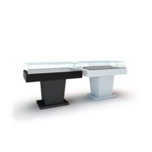 Βιτρίνα σιροπιαστών με επένδυση CORIAN