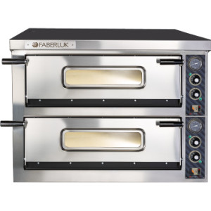 FABERLUK ΦΟΥΡΝΟΣ ΠΙΤΣΑΣ ΗΛΕΚΤΡΙΚΟΣ ΔΙΠΛΟΣ Φ36ΕΚ PIZZA HOTN24 N2C4