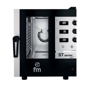 FM STC 411 Ε COMPACT ΗΛΕΚΤΡΟΜΗΧΑΝΙΚΟΣ  ΗΛΕΚΤΡΙΚΟΣ ΛΥΚΛΟΘΕΡΜΙΚΟΣ ΦΟΥΡΝΟΣ ΓΙΑ 4 GN 1/1 .