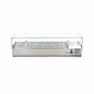 ΨΥΧΩΜΕΝΗ ΒΙΤΡΙΝΑ ΕΠΙΤΡΑΠΕΖΙΑ SETUP 150EK-1/3 GN